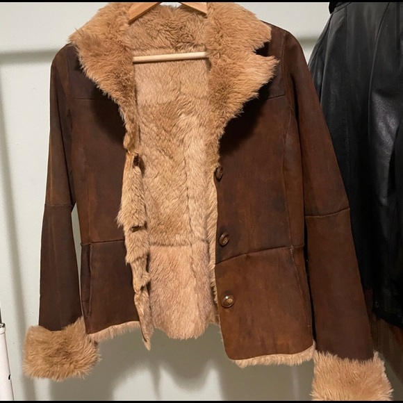 Rabbit Fur Coat - Danier, Size S - Picture 2 of 13